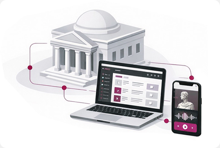 Per musei con team interno