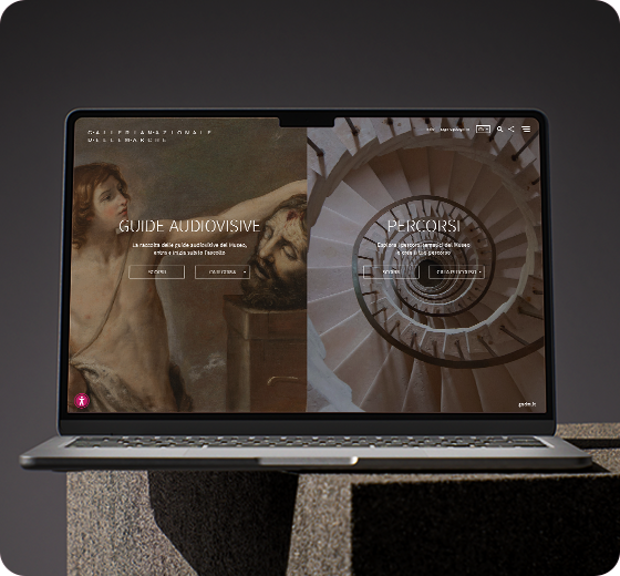 TOM è una guida audiovisiva che vive nel browser. E un CMS che vive nel Museo.