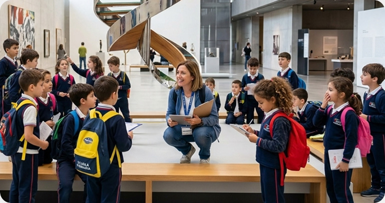 Contenuti e percorsi per scuole e community: comprensione e engagement.